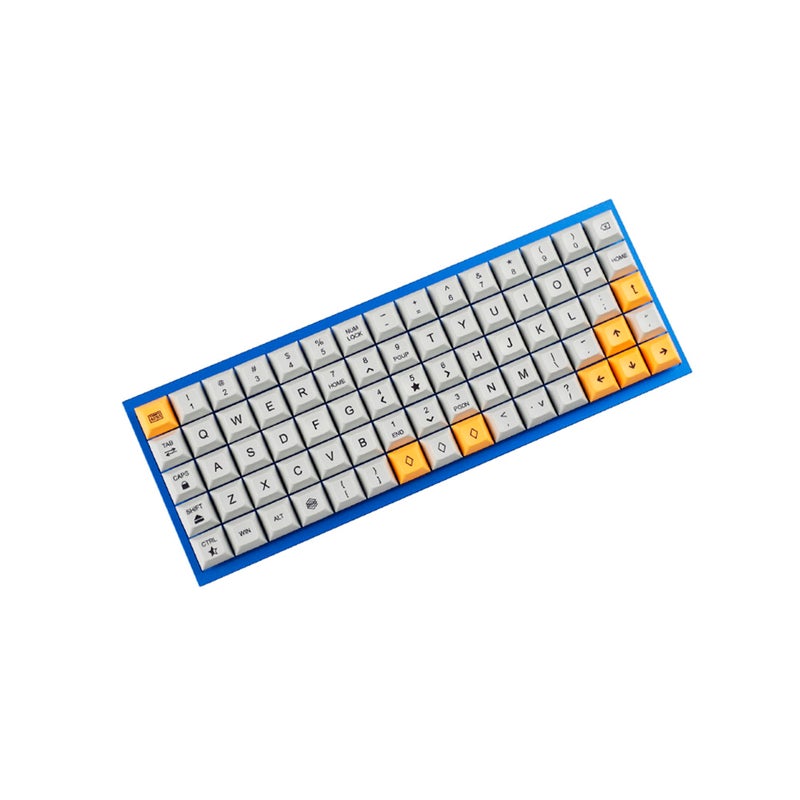 YMDK 75 Keys DSA Dye Sub PBT Keycaps Suitable for Ortholinear Layout MX Keyboard XD75 ID75 Planck Preonic Niu40 (Only Keycap) - Image 4
